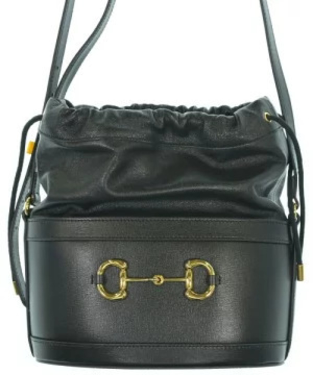 Gucci 1955 Horsebit Bucket Bag leather Black